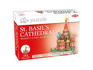 3D Palapeli Pyhän Vasilin katedraali, 160 palaa