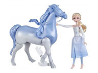 Disney Frozen 2 Uiva ja kävelevä Nokk-hevonen ja Elsa-nukke