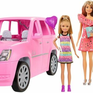 Barbie - Playset w. 4 Dolls and Limo (GFF58)