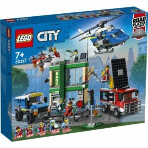 Poliisi jahtaa pankissa Lego kaupungin poliisi 60317