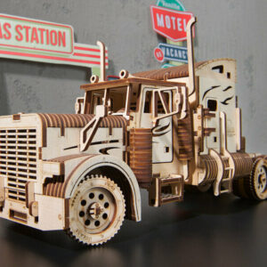 Ugearin puinen 3D-palapeli - Heavy Boy Kuorma-auto
