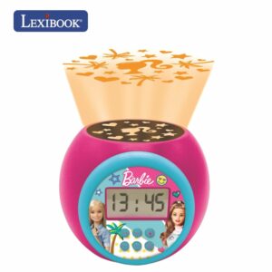 Lexibook - Barbie Projector Alarm Clock (RL977BB)